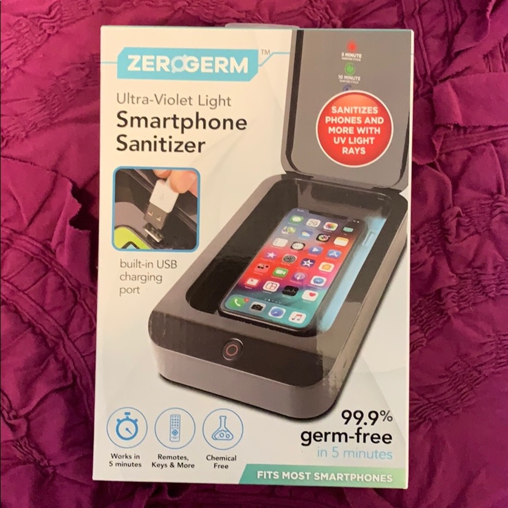 Zerogerm UV Light Smartphone Sanitizer